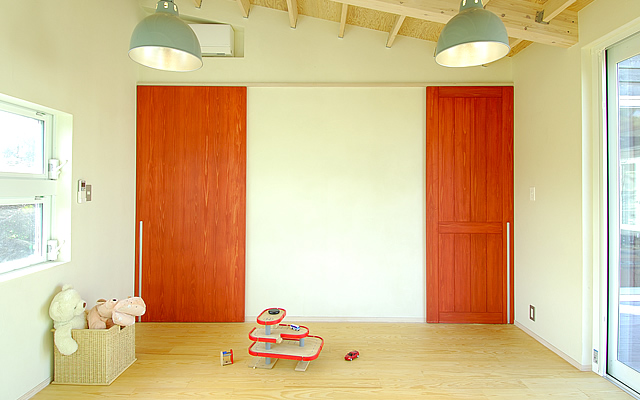 オリジナル木製室内ドア 施工例
